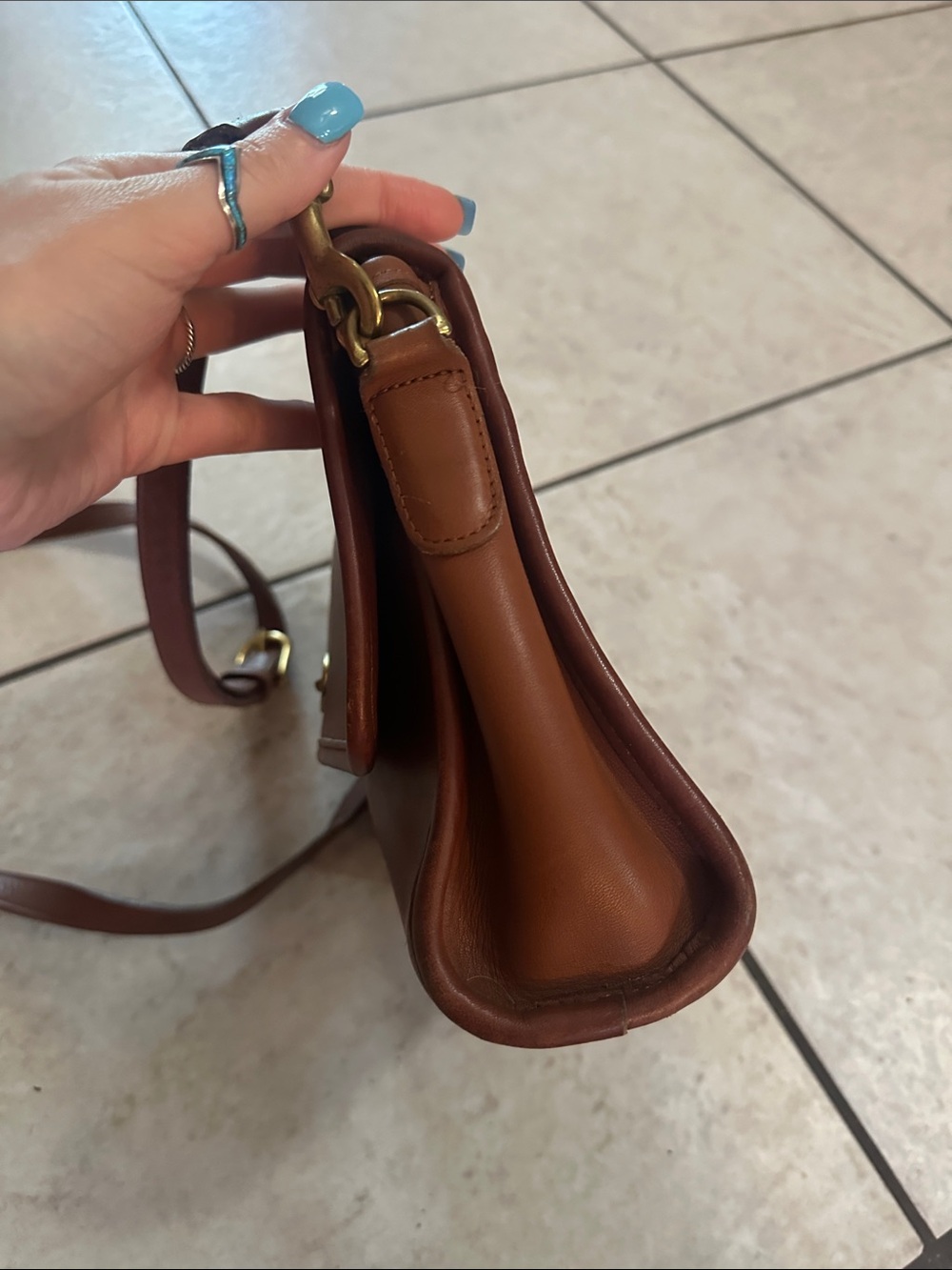 Vintage Coach Court Bag 9870 - Picture 7 of 12